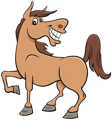 Cartoon horse